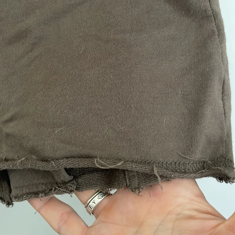 Mossimo Shacket- dark Taupe-Brown Short sleeves Half button Front pocket- Latge - Picture 8 of 10